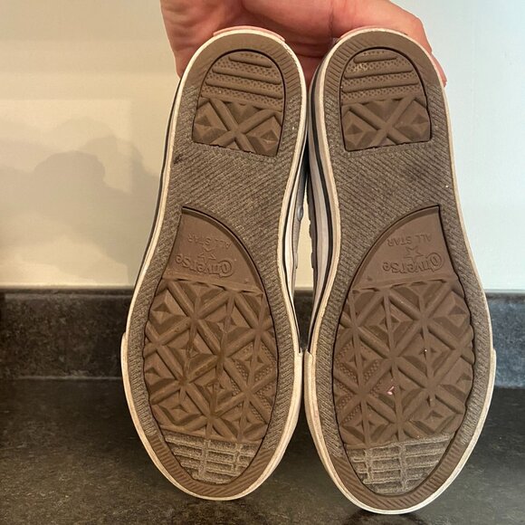 Chuck Taylor All Star Gray Rainbow Stripe- Size 2 - Picture 7 of 9